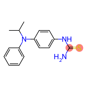 AMINO((4-((ISOPROPYL)PHENYLAMINO)PHENYL)AMINO)METHANE-1-THIONE