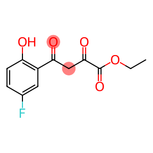 Benzenebutanoic acid, 5-fluoro-2-hydroxy-α,γ-dioxo-, ethyl ester