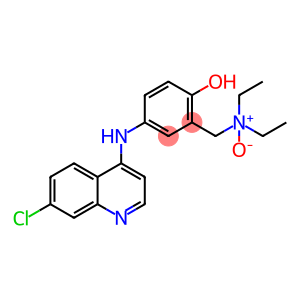 Phenol, 4-[(7-chloro-4-quinolinyl)amino]-2-[(diethyloxidoamino)methyl]-