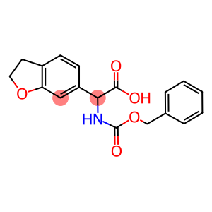 6-Benzofuranacetic acid, 2,3-dihydro-α-[[(phenylmethoxy)carbonyl]amino]-