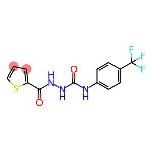1-(THIOPHENECARBONYL)-4-(4-TRIFLUOROMETHYLPHENYL)SEMICARBAZIDE