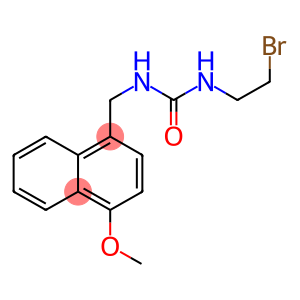 1-(2-Bromoethyl)-3-(4-methoxy-1-naphthalenemethyl)urea