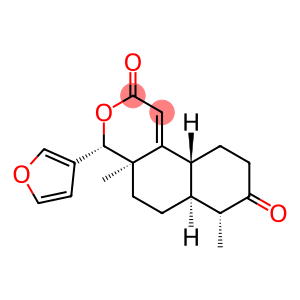 4β-(3-Furyl)-4,4a,5,6,6aβ,7,10,10aα-octahydro-4aβ,7β-dimethyl-2H-naphtho[2,1-c]pyran-2,8(9H)-dione