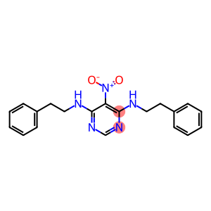 5-nitro-N~4~,N~6~-diphenethyl-4,6-pyrimidinediamine