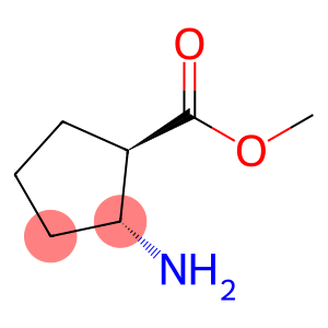 Cyclopentanecarboxylic acid, 2-amino-, methyl ester, (1R,2R)-