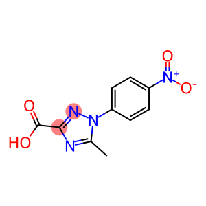 1H-1,2,4-Triazole-3-carboxylic acid, 5-methyl-1-(4-nitrophenyl)-