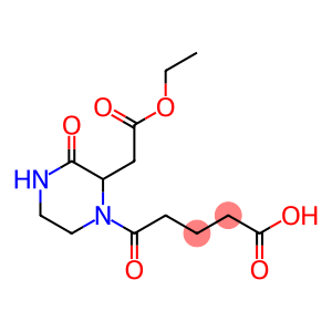 5-[2-(2-ETHOXY-2-OXOETHYL)-3-OXO-1-PIPERAZINYL]-5-OXOPENTANOIC ACID