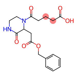 5-{2-[2-(BENZYLOXY)-2-OXOETHYL]-3-OXO-1-PIPERAZINYL}-5-OXOPENTANOIC ACID