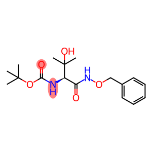 Carbamic acid, N-[(1S)-2-hydroxy-2-methyl-1-[[(phenylmethoxy)amino]carbonyl]propyl]-, 1,1-dimethylethyl ester