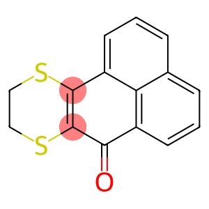 7H-Phenaleno[1,2-b][1,4]dithiin-7-one, 9,10-dihydro-