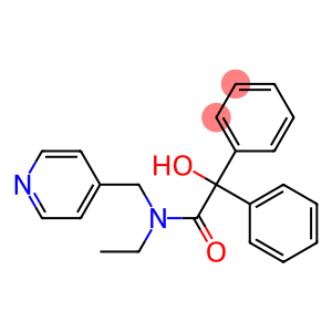 Benzeneacetamide,N-ethyl-a-hydroxy-a-phenyl-N-(4-pyridinylmethyl)-