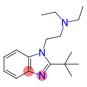 1H-Benzimidazole-1-ethanamine, 2-(1,1-dimethylethyl)-N,N-diethyl-