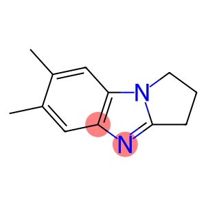 6,7-dimethyl-2,3-dihydro-1{H}-pyrrolo[1,2-{a}]benzimidazole