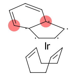 1,5-环辛二烯(H5-茚)铱