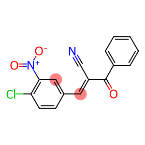 3-(4-CHLORO-3-NITROPHENYL)-2-(PHENYLCARBONYL)PROP-2-ENENITRILE