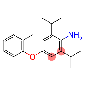 Benzenamine, 2,6-bis(1-methylethyl)-4-(2-methylphenoxy)-