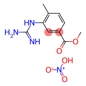 ((aminoiminomethyl)amino)-4-methylbenzoic acid methyl ester nitrate