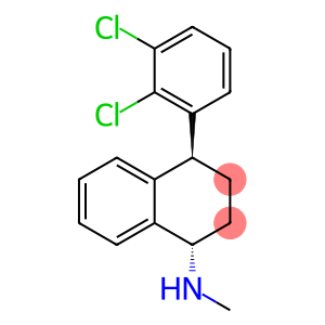 1-Naphthalenamine, 4-(2,3-dichlorophenyl)-1,2,3,4-tetrahydro-N-methyl-, (1S,4S)-