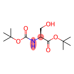 tert-Butyl 2-((tert-butoxycarbonyl)amino)-3-hydroxypropanoate