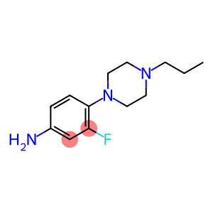 3-Fluoro-4-(4-propylpiperazin-1-yl)aniline