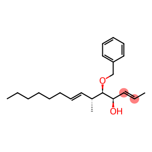 2,7-Tetradecadien-4-ol, 6-methyl-5-(phenylmethoxy)-, (2E,4R,5R,6R,7E)-rel-