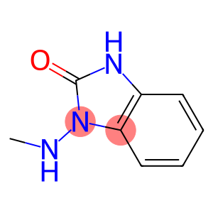 2H-Benzimidazol-2-one,1,3-dihydro-1-(methylamino)-(9CI)