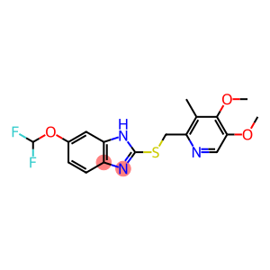 5-(Difluoromethoxy)-2-{[4-Chloro-3-Methoxy-2-Pyridinyl)Methyl]Thio}1H-Benzimidazole