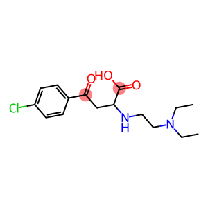 4-(4-chlorophenyl)-2-{[2-(diethylamino)ethyl]amino}-4-oxobutanoic acid