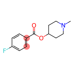 1-methyl-4-piperidyl 4'-fluorobenzoate