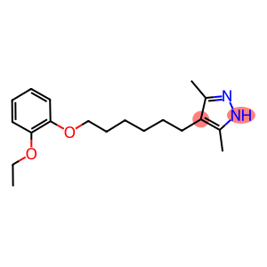 4-[6-(2-ethoxyphenoxy)hexyl]-3,5-dimethyl-1H-pyrazole