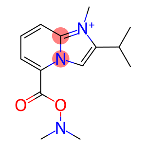 5-{[(dimethylamino)oxy]carbonyl}-2-isopropyl-1-methylimidazo[1,2-a]pyridin-1-ium