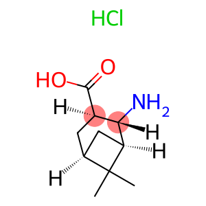 (1R,2R,3R,5R)-2-Amino-6,6-dimethylbicyclo[3.1.1]heptan-3-carboxylic acid hydrochloride