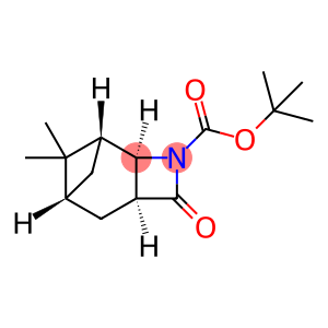 3-Azatricyclo[5.1.1.02,5]nonane-3-carboxylic acid, 8,8-dimethyl-4-oxo-, 1,1-dimethylethyl ester, (1R,2R,5S,7R)-