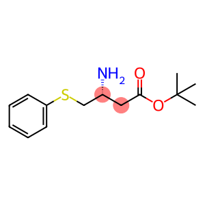 Butanoic acid, 3-amino-4-(phenylthio)-, 1,1-dimethylethyl ester, (3R)-