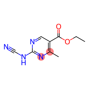 5-Pyrimidinecarboxylic acid, 2-(cyanoamino)-4-methyl-, ethyl ester