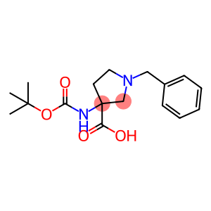 1-苄基-3-(BOC-氨基)吡咯烷-3-甲酸