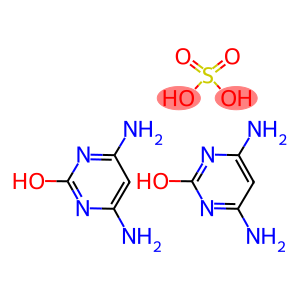 4-6-DIAMINO-2-HYDROXY-PYRIMIDINEHEMISULF ATE CRYSTA