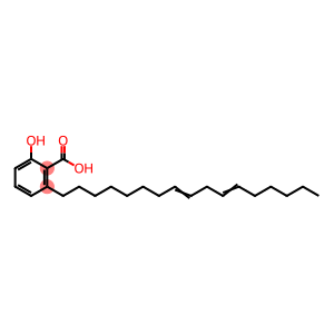 Benzoic acid, 2-(8,11-heptadecadien-1-yl)-6-hydroxy-