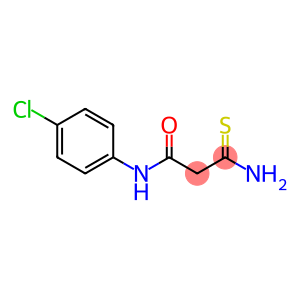 3-AMINO-N-(4-CHLOROPHENYL)-3-THIOXOPROPANAMIDE