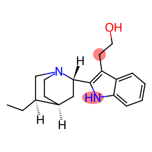 2-[2-(5-ethyl-1-aza-bicyclo[2.2.2]oct-2-yl)-indol-3-yl]-ethanol