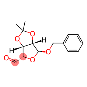 PhenylMethyl (5S)-3,4-O-(1-Methylethylidene)-D-arabino-pentodialdo-5,2-furanoside