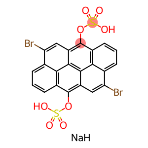 4,10-二溴二苯并(DEF,MNO)屈-6,12-二基二硫酸酯二钠盐