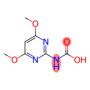 Carbamic acid, (4,6-dimethoxy-2-pyrimidinyl)- (9CI)