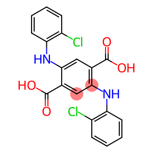 2,5-bis(2-chloroanilino)terephthalic acid