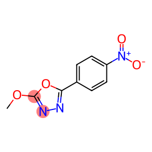 1,3,4-Oxadiazole, 2-methoxy-5-(4-nitrophenyl)-