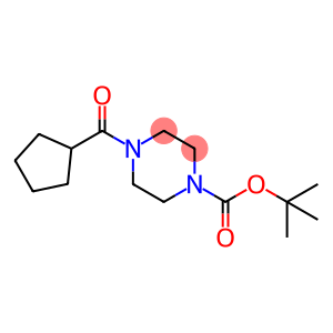 tert-butyl 4-(cyclopentylcarbonyl)piperazine-1-carboxylate