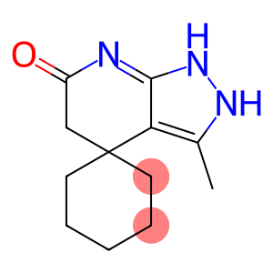 7'-Methyl-2',3',4',6'-tetrahydrospiro[cyclohexane-1,1'-pyrazolo[3,4-b]pyridine]-3'-one