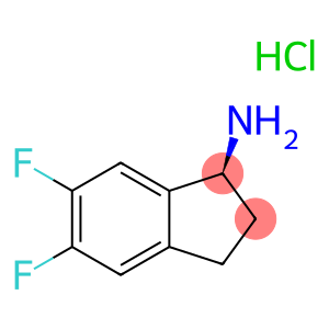 (S)-5,6-DIFLUORO-2,3-DIHYDRO-1H-INDEN-1-AMINE HCL