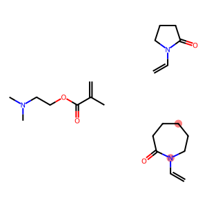 2-Propenoic acid, 2-methyl-, 2-(dimethylamino)ethyl ester, polymer with 1-ethenylhexahydro-2H-azepin-2-one and 1-ethenyl-2-pyrrolidinone