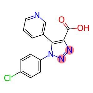 1-(4-Chlorophenyl)-5-(3-pyridyl)triazole-4-carboxylic acid